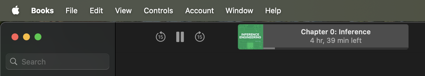 Audiobook file format requirements